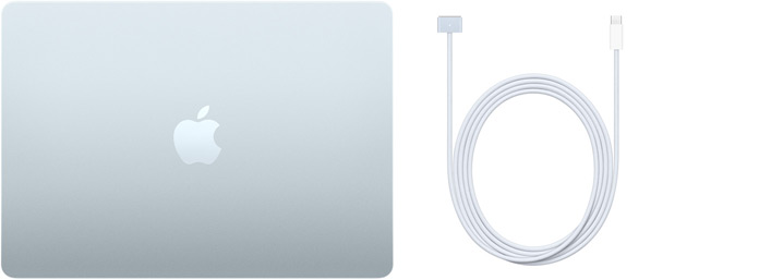 13-inch MacBook Air and USB‑C to MagSafe 3 Cable