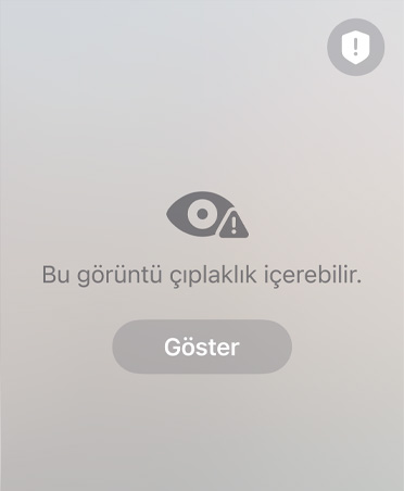 Çocuğunun bir FaceTime görüşmesinde görüntüleyebileceği hassas ve güvenli olmayan içerikler hakkında ebeveynlere otomatik olarak gönderilen bir mesaj, Resume Audio and Video ve End Call seçeneklerini içeriyor