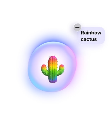 Образ Genmoji, створений за допомогою Apple Intelligence