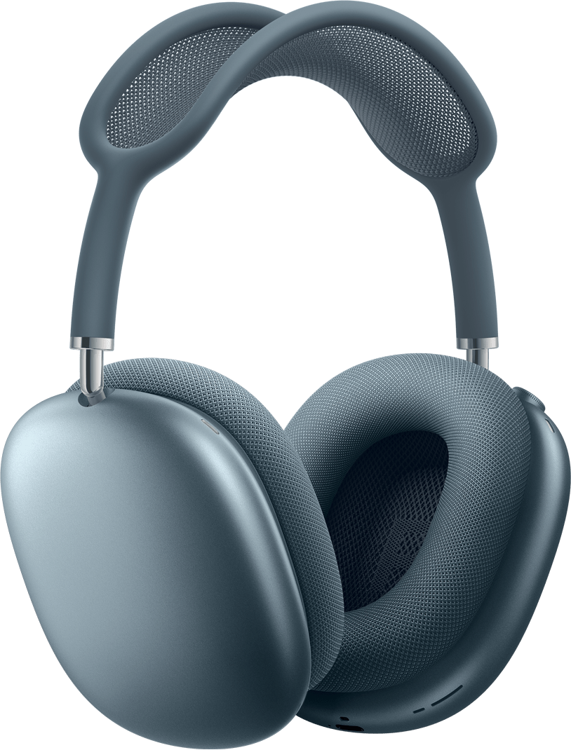 سماعات الرأس AirPods Max 2، لون أزرق، الجهة الخارجية الجانبية