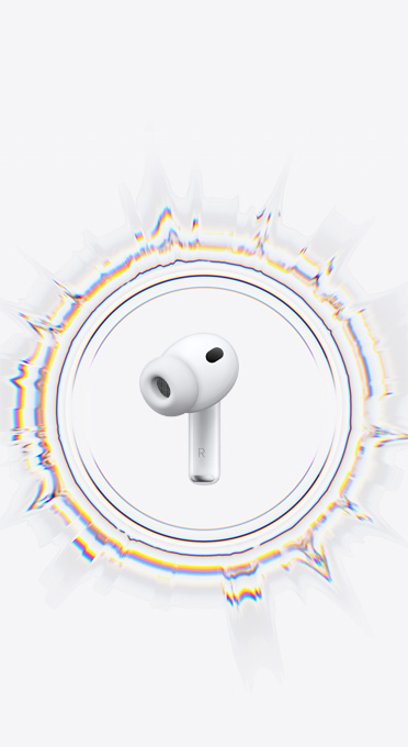 AirPods Pro 3, kreisförmige Schallwelle
