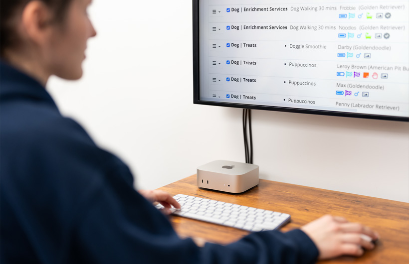 Mac mini, oturum açmayı ve yaklaşan görevleri görüntülemeyi kolaylaştırıyor.