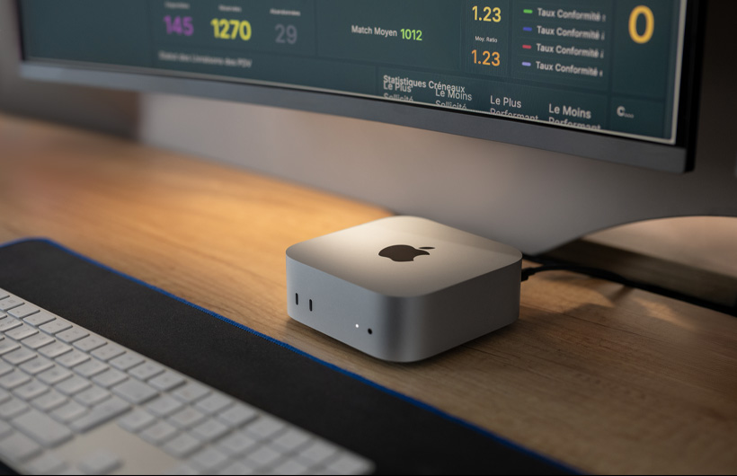 Müşteri hizmetleri destek ekibi Tut Tut genel merkezinde Mac mini kullanıyor