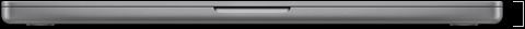 Vorderansicht des 16" MacBook Pro, zugeklappt